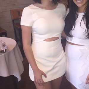 White Zara romper (looks like dress)